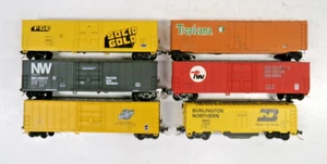 (6) N scale boxcars (lot 8898) - Picture 1 of 4
