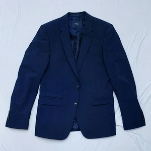 Digel Anzug Dunkelblau Abtanzball, Konfirmation, Gr 48, Hose Gr 46 extra slimfit - Bild 1 von 9