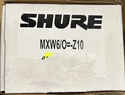 Shure MXW6/O=-Z10 Microflex Wireless Boundary Microphone Transmitter Omni New - Image 1 of 2
