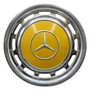 Mercedes Benz Radkappe W123 W114 W115 etc 14" Zoll Oldtimer Auto Gelb Vintage - Bild 1 von 5