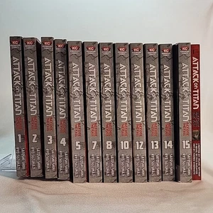 Attack On Titan Before The Fall 13 Volume Lot Manga Light Novel Very Good - Bild 1 von 17