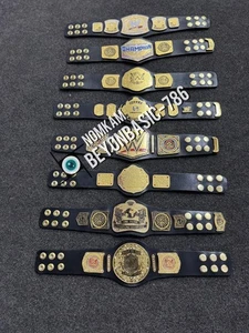 Mini Championship Replica Title Belt Set Of 8 Replica Title Belt mini Size watch - Picture 1 of 20