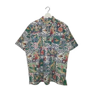 REYN SPOONER Hawaiian Christmas Shirt VTG 2004 Mele Kalikimaka RARE Santa NEW XL - Image 1 of 4
