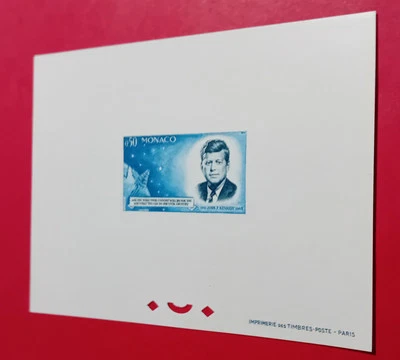 BF SPECIAL DE MONACO N 8 JF KENNEDY NEUFS. SANS GOMME ET SANS CHARNIERES - Photo 1/2