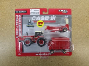 Case IH 3388 2+2 chopper wagon tractor set ERTL 1/64 NIP diecast farm B7Z #14363 - Picture 1 of 5