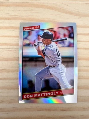 2020 Donruss Optic Retro '86 Holo #16 Don Mattingly - New York Yankees - Image 1 of 2