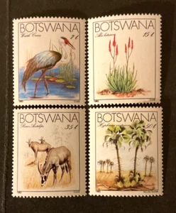 Botswana Scott #329-32 nie aufklappbar - Bild 1 von 1