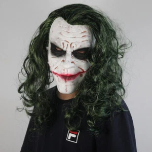 Deluxe Pennywise Joker Cosplay it chapter 2 Clown Latex Mask Halloween Party Cos - Picture 1 of 5