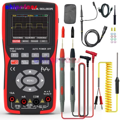 ZT-702S Digital Multimeter AC/DC Handheld Voltmeter Ammeter Ohmmeter Temp Meter - Image 1 of 4