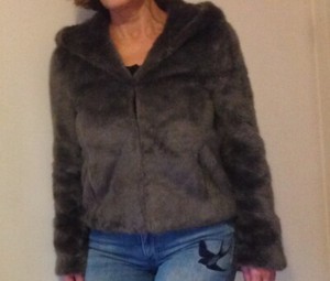 witchery fur jacket