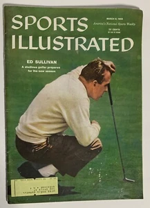 SPORTS ILLUSTRATED Magazine. March 9 1959 Ed Sullivan Golf. - Picture 1 of 5