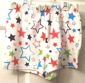 NWT GIRLS  MULTI-COLOR STAR CHILDREN'S PLACE SHORTS    SIZE M 7/8 - Picture 1 of 1