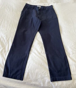 FF.LA | Men's SZ 33 x 30 | Navy Blue Chinos | Straight Leg | Mid Rise - Picture 1 of 9