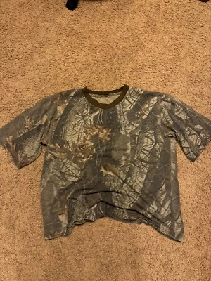 Vintage 90s Single Stitch RealTree Hardwoods 20-200 Camo Shirt 2XL-Short 27x28 - Image 1 of 4