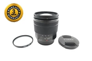 Lente Premium Panasonic 12-60 mm F3,5-5,6 G Vario Power O.I.S., Micro Cuatro Tercios - Imagen 1 de 8