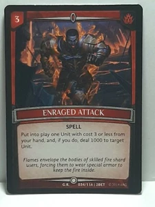 Enraged Attack 034/116 Spell Argent Saga Betrayal New Fresh - Picture 1 of 2