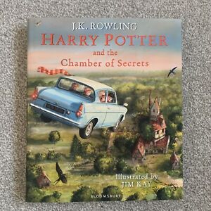 Harry Potter and the Chamber of Secrets: Illustrated Edition by J.K. Rowling...