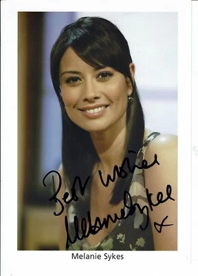 Melanie Sykes hand signed photo - Image 1 of 2