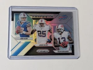 Panini Prizm 2018 Josh Allen Bills Trifecta Rookie RC McCoy Benjamin Silber NFL  - Bild 1 von 2