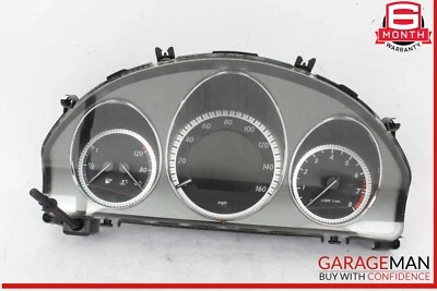 Оригинальный спидометр одометр приборная панель указатель 08–11 Mercedes W204 C300 C350 - Изображение 1 из 4