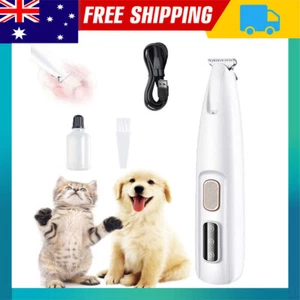 Dog Paw Trimmer Fully Waterproof Pet Hair Trimmer with LED Display Dog Clippers - Picture 1 of 16