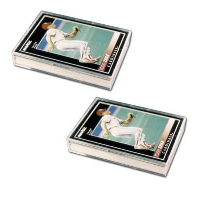 (2-Pack) Pro-Mold Plastic Card Storage Box (25 Count Size) SNAP LOCK LID PC25 - Image 1 of 2