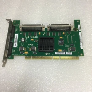 LSI Logic LSI22320-S SCSI Ultra320 PCI-X Dual Adapter Controller Card FREE S/H - Afbeelding 1 van 5