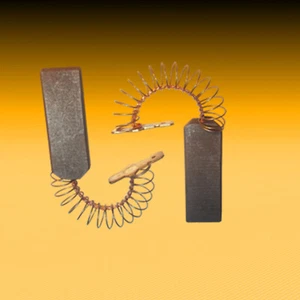 1 Satz Kohlebürsten Kohlestifte Motorkohlen für Electrolux Wascator EW 1585 FW - Picture 1 of 1