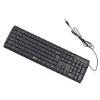  Mute Office Keyboard Silent Computer Keyboards Waterproof Wired