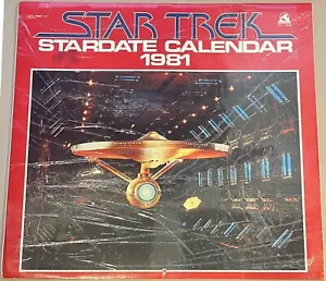 STAR TREK The Original Series Motion Pic #1 Stardate 1981 CALENDAR Original Cast - Picture 1 of 3