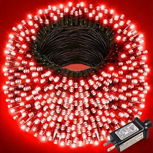 800 LED 262FT Luces De Navidad Impermeable Para Exterior Patio Jardin En Oferta - Picture 1 of 8