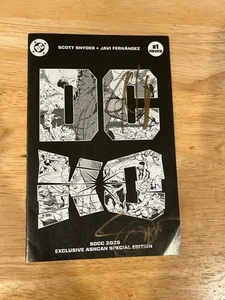 SIGNED x2 SDCC Exclusive DC KO Ashcan BY Scott Snyder & Joshua Williamson NEW - Picture 1 of 3