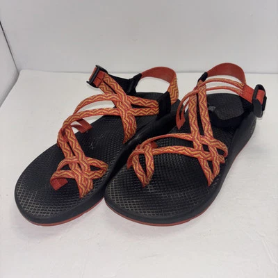 Sandalias Chaco para mujer ZX/Z YAMPA punta con tiras TALLA 9 suelas naranja Vibram Foto 1 de 4