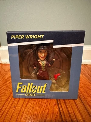 Loot Crate Exclusive Fallout 4 Screen Shot Piper Wright Figure NEW Rare Bethesda - Image 1 of 3
