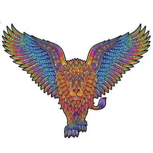 Leo Unique Madera Puzzle Talla M 170 Pieza 40x30 CM Von FANTASY PUZZLES FP019 - Imagen 1 de 11