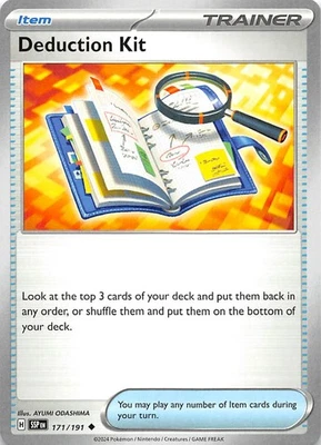 Deduction Kit 171/191 SV08: Surging Sparks Pokemon 010916 - Image 1 of 2