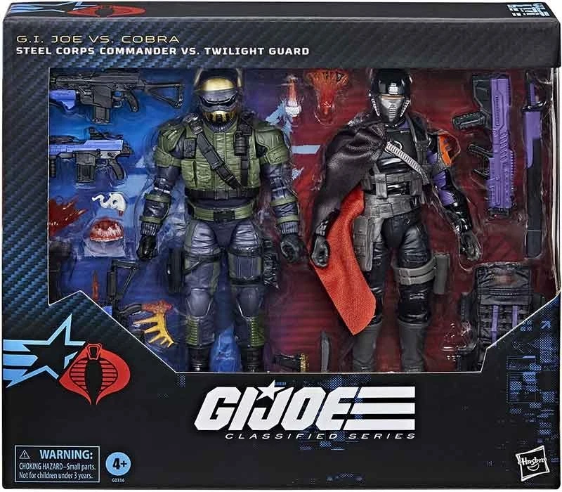 Figura Clasificada GI Joe 6" - Steel Corps Commander vs Twilight Guard #141 Foto 1 de 1