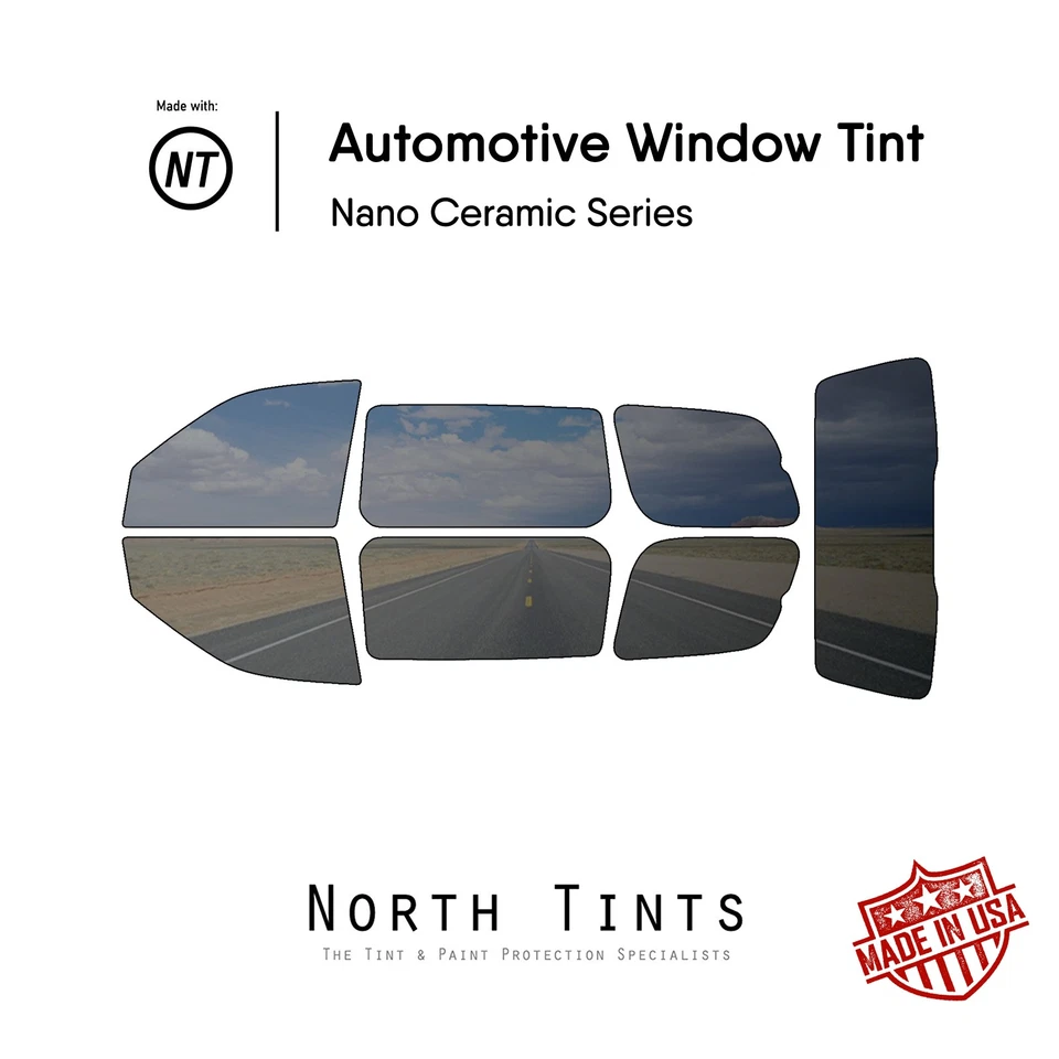 Nano Ceramic PreCut Window Tint Film Car Glass for Buick Terraza 2005-2007 - Image 1 of 4