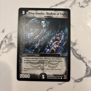Duel Masters TCG Wisp Howler, Shadow of Tears 35/55 Survivors the Megapocalypse - Picture 1 of 2