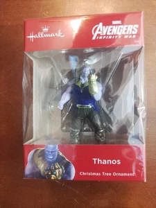 Thanos Marvel Vengadores Infinity War Sello Árbol de Navidad Adornos Nuevo Sellado - Imagen 1 de 6