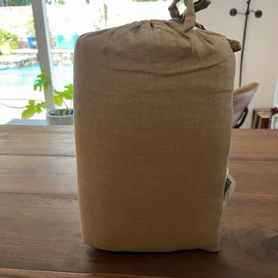 Capa de edredom e fronhas Ikea Dytåg King bege escuro artigo nº: 305.188.74 - Imagem 1 de 3