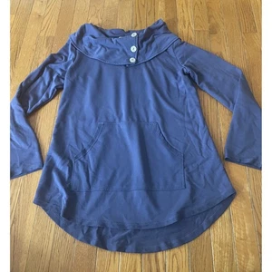 Weiche Umrandung Kassidy Pullover Oberteil Damen Größe Small Viskose Stretch Wasserfallausschnitt - Bild 1 von 10