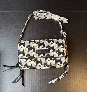 Vera Bradley All in One Umhängetasche im Muster "Scottie Dogs" - Bild 1 von 10