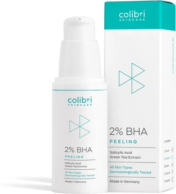 2% BHA Peeling Viso Chimico Esfoliante Con Acido Salicilico - Tutti I Tipi Di Pe - Immagine 1 di 4