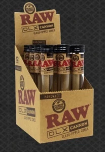 Rohe handgefertigte DLX Kanonen mit Glasspitze 12 Stück Box - Bild 1 von 2