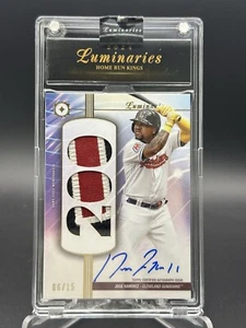 Jose Ramirez 2024 Topps Luminaries Auto /25 Home Run Kings Guardians BD7 - Picture 1 of 2