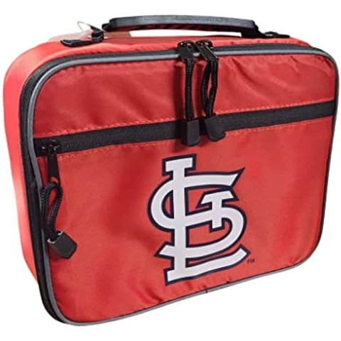 MLB Cooltime Insulated Lunch Bag Kit Removable Tray (St. Louis Cardinals) Cover