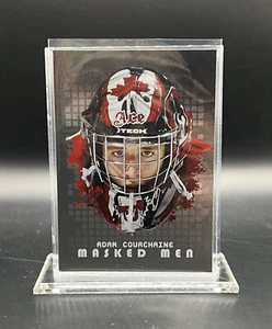 2008-09 ITG Between the Pipes Masked Men Silver Adam Courchaine #MM-37 - Picture 1 of 2