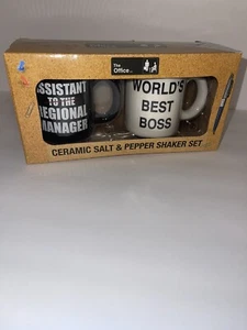 The Office Kaffeebecher Salz & Pfefferstreuer Set NEU 3 Zoll hoch - Bild 1 von 4