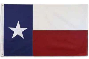 Texas Embroidered 3x5ft State Flag - Picture 1 of 4